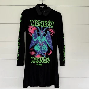 Marilyn Manson Women’s Large Killstar Longsleeve Tunic Top - Picture 1 of 9