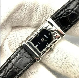 Van Cleef & Arpels Facade Rectangular Women's Wrist watch Used Running F/S - Picture 1 of 12
