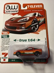 3 PACK Auto World Hot Wheels 1/64 7-ELEVEN EXCLUSIVE - Picture 1 of 3