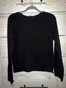 Brandy Melville Long Sleeve Black Top/sweater - Picture 1 of 2