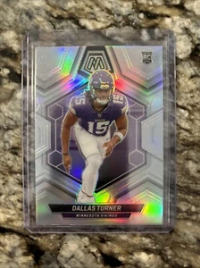 2024 Mosaic DALLAS TURNER Rookie Silver Mosaic Prizm SP #317 Alabama Vikings - Picture 1 of 2