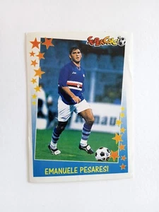 FIGURINA SUPERCALCIO PANINI 1997/98 SAMPDORIA PESARESI n 100 NUOVA CON VELINA - Imagen 1 de 2