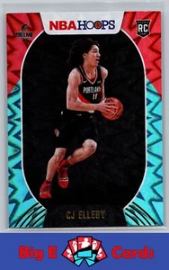 2020 Hoops CJ Elleby #250 Teal Explosion - Picture 1 of 2