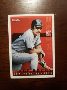 RED HOT 1995 Topps Bazooka Baseball #RH-18 Yankees Wade Boggs HOF 