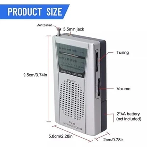 Spirit Box Manual AM FM Radio Hunting Equipment Simple Operation Small Size - Picture 1 of 6