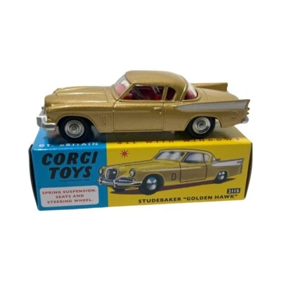 Corgi Model Club 211S Studebaker Golden Hawk Boxed Diecast Car 1:50 - Image 1 of 4