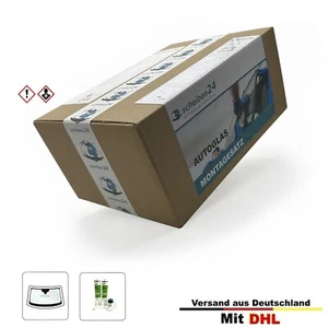 Autoglas Montagesatz komplett für  Citröen Berlingo Bj.97-08 ohne Sensor - Bild 1 von 4