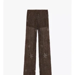 ZARA BEADED SEQUIN PANTS - Picture 1 of 7