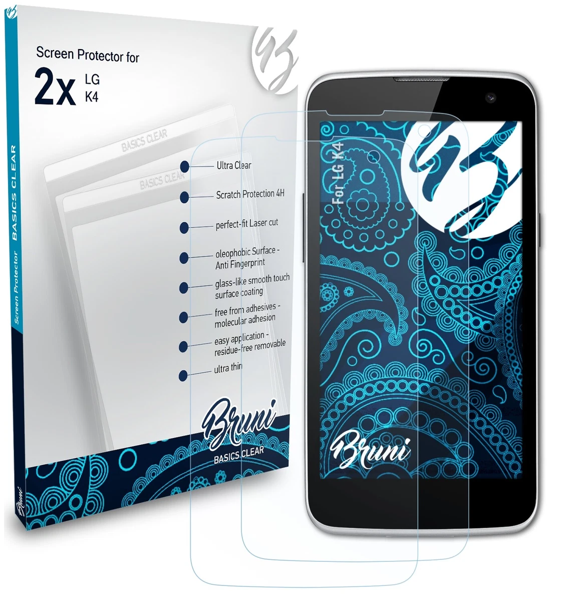 Actecom Protector Pantalla Para Lg K4 K120e Cristal Vidrio Templado Con Ofertas En Carrefour - Foto 3