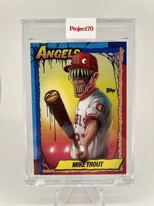 Topps Project70 Mike Trout 1990 Topps Art By Alex Pardee #79 Angels  - Bild 1 von 2