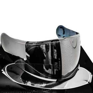Visor de espejo plateado y lente de inserción EVO compatible con casco neotec CNS-1 GT-Air - Imagen 1 de 6