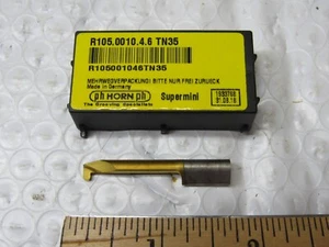 PH HORN SUPERMINI BARRAS DE PERFORACIÓN DE CARBURO SÓLIDO #R105.0010.4.6 TN35 (2 PIEZAS) NUEVAS - Imagen 1 de 2