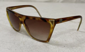 Gafas de sol vintage de diseñador ámbar de gran tamaño Laura Biagiotti años 80 - Italia - Imagen 1 de 18