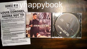 SIGNIERT Luis Coronel Now soy yo CD Neu Versiegelt mit Eventfotos - Bild 1 von 10