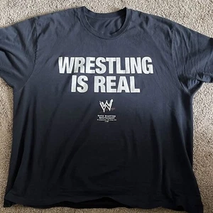 REPRINTED CACTUS JACK WRESTLEMANIA 41 TRAVIS SCOTT WRESTLING IS REAL T-SHIRT - Picture 1 of 3