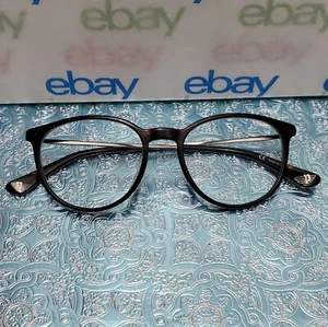 POLICE VPL762K 0786 Dark Tortoise Brown/Gunmetal 50□19 145 Eyeglasses Frame Only - Picture 1 of 24