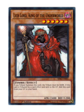 Lich Lord King Of The Underworld - Mint / Near Mint Condition YUGIOH Card