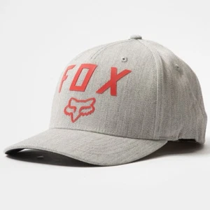 Gorra de béisbol Fox Racing® número 2 Flexfit® sombrero gris brezo bicicleta de montaña moto ropa de calle - Imagen 1 de 2