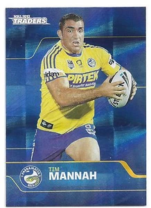 2013 NRL Traders Parallel PS101 Tim MANNAH Parramatta Eels - Picture 1 of 1
