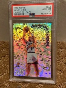 2000 Topps Jason Kidd PSA 10 Quantum Leaps POP 1 Card NEW CLEAN CASE - Picture 1 of 1