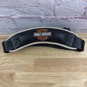 Harley Davidson Leather Duffle Bag Travel shoulder Strap Only! Rare - Picture 1 of 8