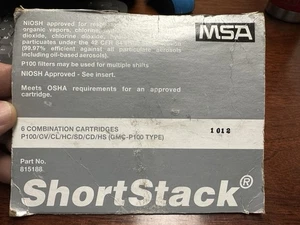MSA 815188 Combination Cartridges (Pack of 6) - Picture 1 of 4