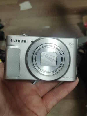 Canon PowerShot SX620 HS Silver-20.2MP, 25x Optical Zoom, Tested, English, Gift - Image 1 of 4