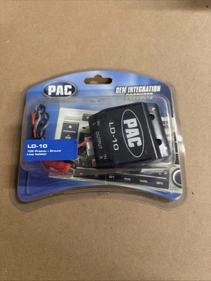 PAC LD-10 Ground Loop Isolator Adjustable Line Driver Signal Booster 10x Preamp - Image 1 of 2