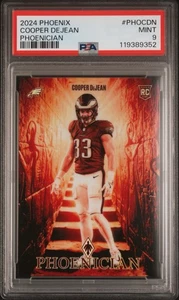 2024 Phoenix Cooper DeJean #PHO-CDN Rookie RC Phoenician Case Hit SSP PSA 9 - Picture 1 of 2