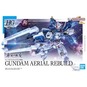 GUNDAM AERIAL REBILD HG BANDAI 1/144 KIT THE WITCH FROM MERCURY NEW! - Picture 1 of 10