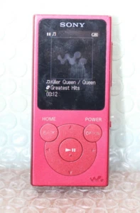 Sony MP3 Walkman NW-E394 digital music portable player red rosso 8 GB - Zdjęcie 1 z 9