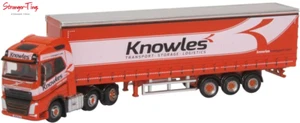 Oxford Diecast Volvo FH4 Curtainside Knowles N Gauge - Picture 1 of 1