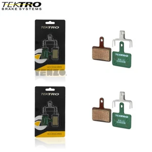 2Pairs Tektro E10.11 Metal High Performance Disc Brake Pads Auriga Draco Shimano - Picture 1 of 8