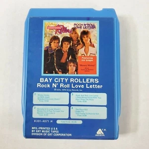Bay City Rollers Rock N Roll Love Letters 8 Track Tape - Picture 1 of 4