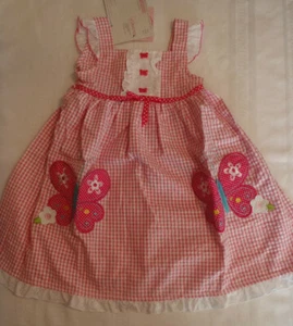 YOUNGLAND Size 4 5 6 or 6X Seersucker Sundress NWT Dress - Picture 1 of 4