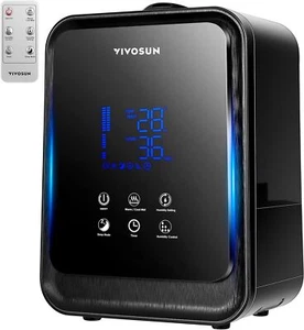 VIVOSUN 4.5L 2-in-1 Cool&Warm Mist Air Ultrasonic Humidifier 360° Nozzle 172ft³ - Picture 1 of 7