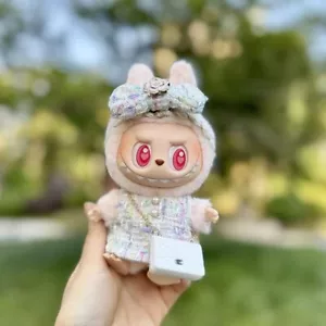 POP MART LABUBU The Monsters Doll Replacing White Dress with bag PP10 (No Toys) - Picture 1 of 8