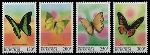 Burundi 1993 - Mi-N.o 1780-1783 ** - Estampillada sin montar o nunca montada - Mariposas / Mariposas - Imagen 1 de 1