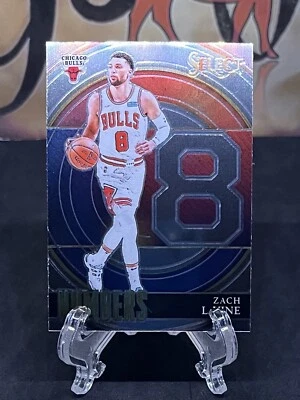 2021-22 Panini Select Zach LaVine #39 Select Numbers Chicago Bulls - Image 1 of 3