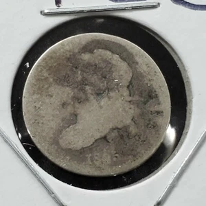 1835 Capped Bust Head Half Dime Coin Fair / Poor Condition very circulated - Picture 1 of 4