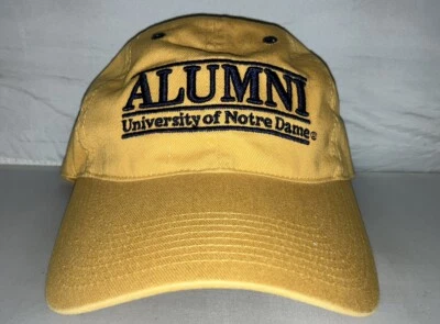 De Colección Notre Dame Lucha Alumnos Irlandeses Gorra con Correa EL JUEGO Bar Colegio Nuevo con Etiquetas Foto 1 de 2