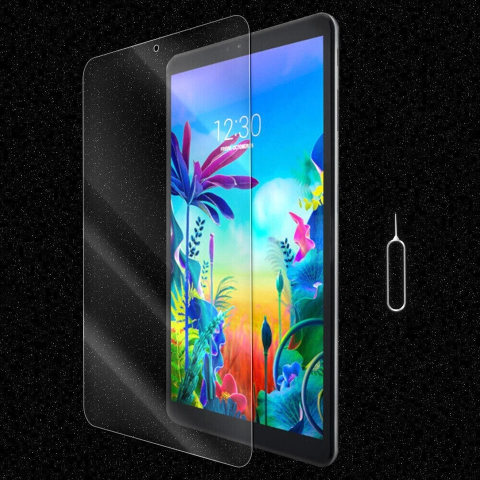 Anti-Shatter Tempered Glass Screen Protector fits LG G Pad 5 10.1 FHD T600QS USA - Image 1 of 1