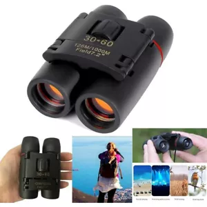 30X60 Mini Binoculars Compact 15X Zoom Day Vision Clear Image,Pouch, Waterproof- - Picture 1 of 16