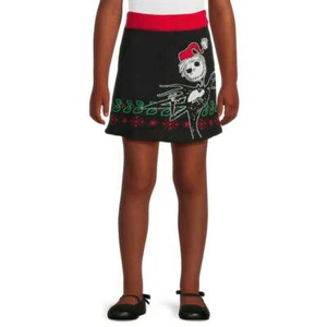 Nightmare Before Christmas Girls Skirt, Black Size S (6-6x) - Picture 1 of 4