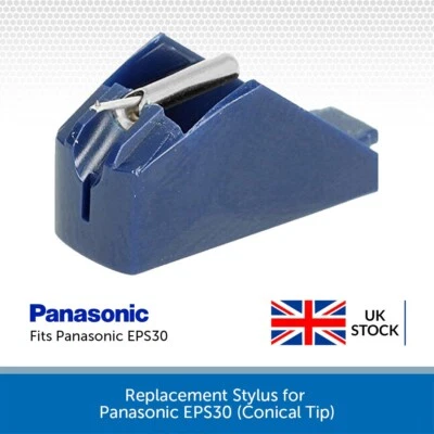 Replacement Stylus Panasonic Technics EPS30 EPS510 EPS511 Turntable Record Playe - Image 1 of 4