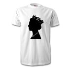 Queen Elizabeth Silhouette Image Reign Queen Of England Royal Family