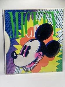 Vintage 1991 Mickey Mouse Mead 3 Ring All in One Ordner mit Einlagen! Rad & Retro - Bild 1 von 8