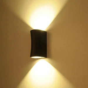 Up/Down 10W COB LED Wall Sconce Light Fixture Outdoor Lamp Waterproof IP54 Door - Picture 1 of 6