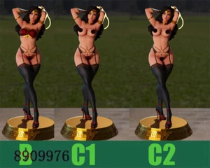 Figura Impresión 3D Mujer Maravilla Modelo Escultura GK Kit en Blanco Nuevo Stock - Imagen 1 de 17