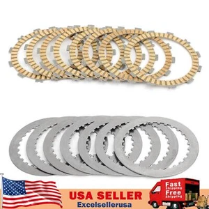 Clutch Kit Steel & Friction Plates for Honda CRF450R 2002-2008 CRF450X 2005-2017 - Picture 1 of 12